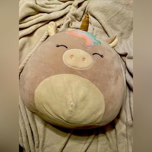 Kellytoy Squishmallows Teresa 12” Gray Unicorn Plush Stuffed Animal 2021